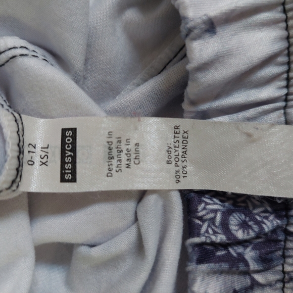 Sissycos‎ Leggings Women Sugar Skull Floral Printed  Ultra Soft  Stretchy - Picture 5 of 9